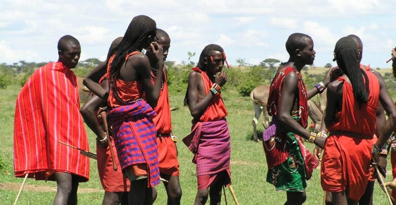 Maasai visit